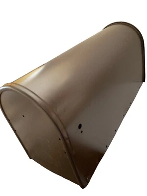 Gibraltar Post Mount Mailbox Steel Venetian Bronze X Large 21x11x8” Missing PCs - Image 1 of 4
