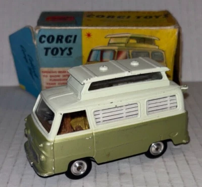 Corgi Toys, #420, FORD THAMES AIRBORNE CARAVAN - Image 1 of 4