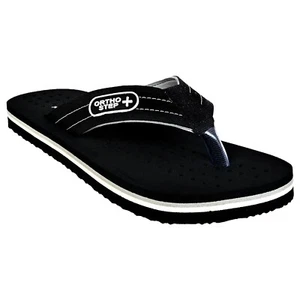 Flip Flops Women's Sandals Flat Black Slippers Beach Water Classic PVC Non-Slip - Picture 1 of 6
