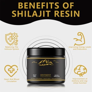 Organic 100% Pure Himalayan Shilajit, Soft Resin, Extremely Potent Fulvic Acid - Bild 1 von 6