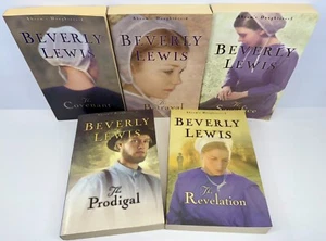 Lot of 5 Beverly Lewis Paperback Abram's Daughters Complete Set Amish 1-5 - Picture 1 of 9