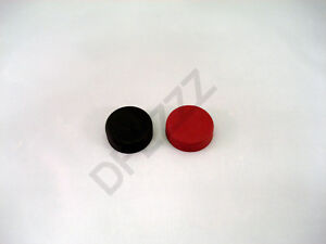 HOBART MIXER SWITCH COVER ON OFF PART, RUBBER PAIR OF 2, 1 RED & 1 BLACK