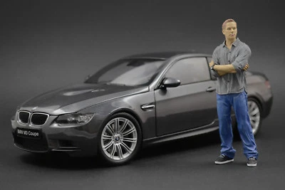 Brian O'Conner (Paul Walker) Fast & Furious Figura per 1:18 Toyota Supra OTTO - Immagine 1 di 4