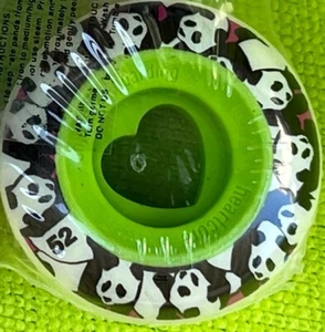 VINTAGE ENJOI DOPPIO DUROMETRO 52 MM RUOTE SKATEBOARD PIGIAMA PARTY NUCLEO CAVO - Foto 1 di 5