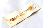 Virgin Mary Gold Plated Stick Pin Conceptual Profile Mary Praying 62mm On Card