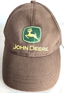 Gorra de béisbol John Deere Nada funciona como un Deere ajustable - marrón con amarillo - Imagen 1 de 5