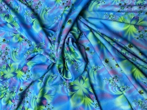 3 METER VALENTINO SCUBA KREPP JERSEY STRETCH BLUMENDRUCK KLEID STOFF BILLIGSTER - Bild 1 von 7