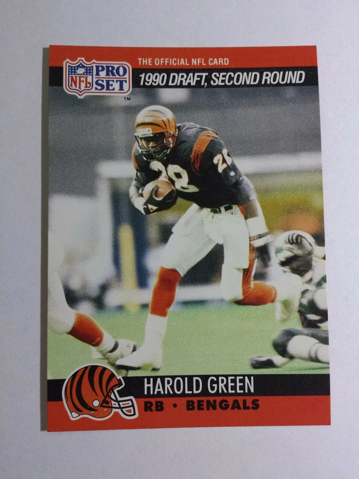 HAROLD GREEN 1990 PRO SET FOOTBALL CARD # 707 C7283 - Image 1 of 1