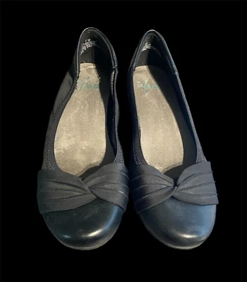 Zapatos planos de ballet negros informales Yuu Marcell para mujer 7M Foto 1 de 4