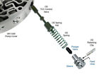 36940-01K Sonnax Transmission TCC Control Plunger Valve Kit Fits Ford 5R110W