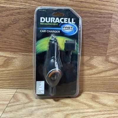Duracell FD4104 Fast Charging 30-Pin iPhone 4/iPad 2 Rechargeable Car Charger - Image 1 of 2