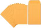 10 Kraft Coin / Seed Envelopes 2.25" x 3.5" #1 Small Parts Gummed Flap Envelope