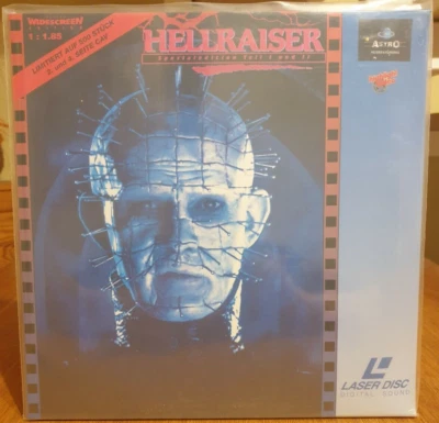 Laserdisc Hellraiser I & II Special Edition 2 Disc Pal deutsch selten! - Bild 1 von 2