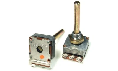 47K Ohm Potentiometer PREH Ø 4mm LOG (1 Stück) - Bild 1 von 2