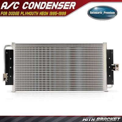 Condensador de aire acondicionado con soporte para Dodge Plymouth Neon 1995-1999 1,4 L 1,6 L 2,0 L 2,4 L Foto 1 de 4