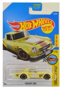 Hot Wheels 2017 Fairlady 2000 yellow Legends of Speed 22/365 - Picture 1 of 2