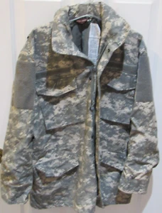 Tru-Spec Men's Digital Camo M-65 style Field Jacket w / Hood Jacket Medium Long - Picture 1 of 8