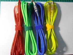 Data transfer shield CABLE with LED USB2.0 Type A to Type B  200cm   - Picture 1 of 4