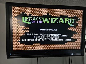 Legacy of the  Wizard (Nintendo NES) Game ONLY