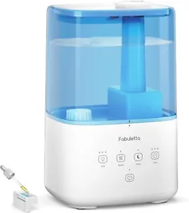 Humidifiers for Bedroom, Warm and Cool Mist Humidifier Large Room for Home, 45H - Picture 1 of 6