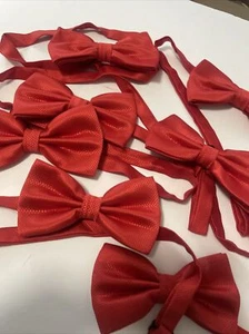 Mens Bowtie PreTied Adjustable Necktie Solid Color Formal Wedding Party (10) - Picture 1 of 4