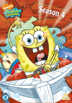 SpongeBob Squarepants: Season 4 DVD (2008) Stephen Hillenburg cert PG 3 discs - Image 1 of 2