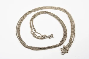 N89H20- Sterling Silber lange Kette - Picture 1 of 12