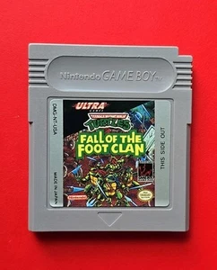 Game Boy TMNT Teenage Mutant Ninja Turtles: Fall of the Foot Clan Nintendo GB - Picture 1 of 13