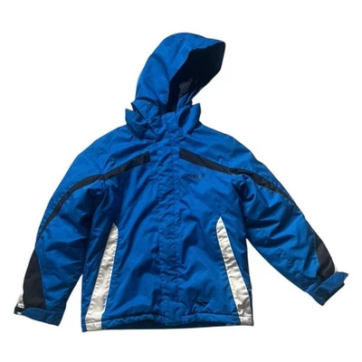 Spyder Boys Blue Ski/Winter Jacket- Size 10 - Image 1 of 4