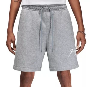 Nike Air Jordan Brooklyn Fleece Flight Jumpman Shorts Carbon Size XS FN4535-091 - Picture 1 of 6