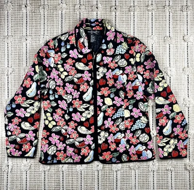 Chaqueta acolchada ligera floral y frutal talla mediana Foto 1 de 4
