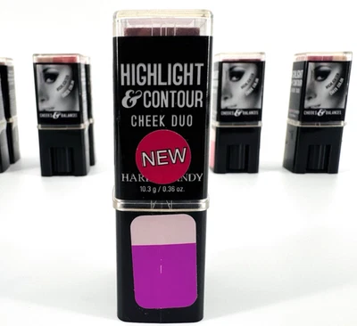 New HARD CANDY Cheeks & Balances Highlight & Contour Cheek Duo BLOOMING ORCHID - Image 1 of 4