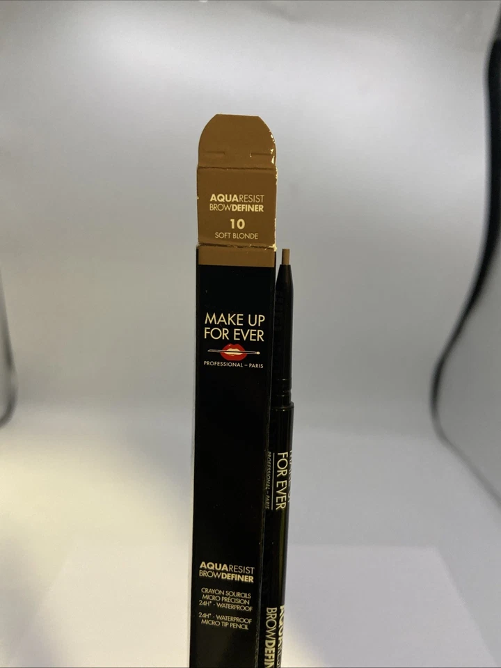 MAKE UP FOR EVER 10 SOFT BLONDE Aqua Resist Brow Fixer 0.09g - Image 1 of 1