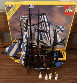LEGO Pirates 6274 Caribbean Clipper Complete with Instructions Promo and Box