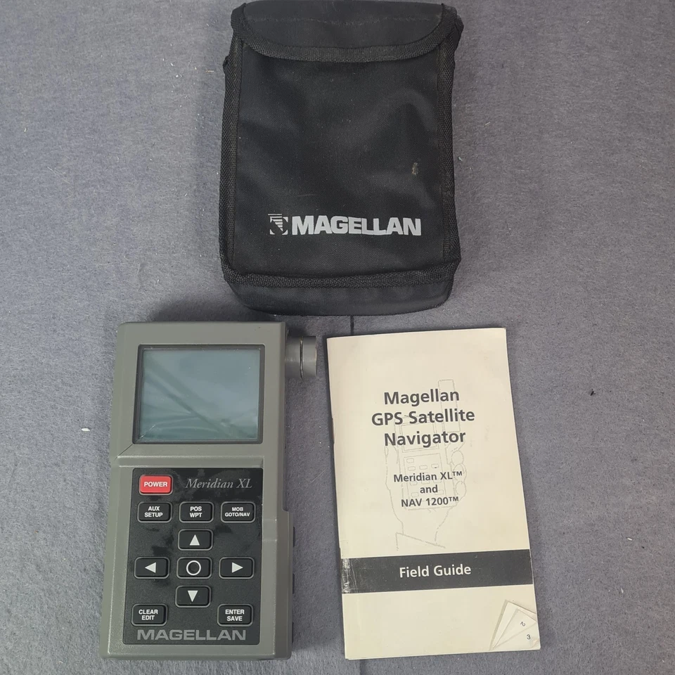 Vintage Magellan Meridian XL Satellite Navigation Unit Handheld, Parts Or Repair - Image 1 of 4