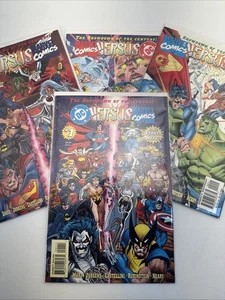 DC Versus Marvel #1-4 (DC Comics febbraio 1996) ottime condizioni - Foto 1 di 15