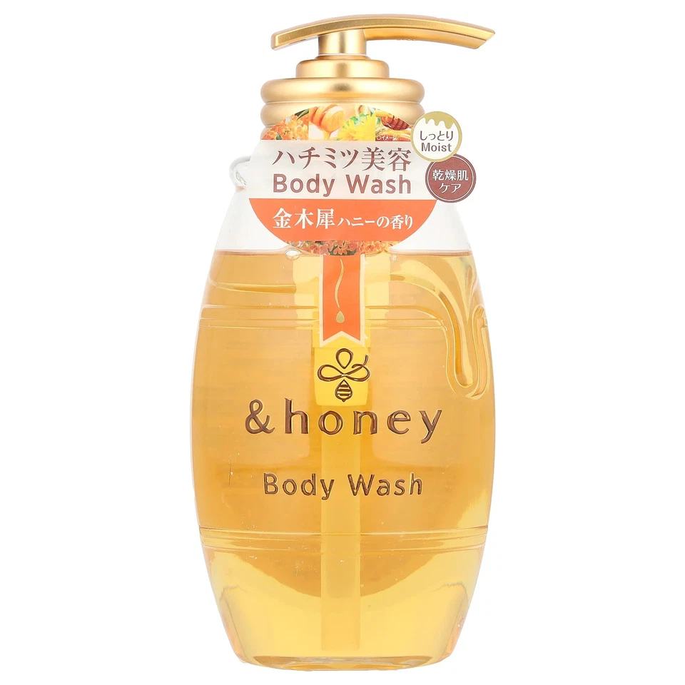 Deep Moist Gel Body Wash, Osmanthus Honey, 16.9 fl oz (500 ml) - Image 1 of 2