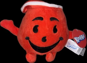 NEW NWT Fiesta Kool Aid Man Plush Stuffed Animal Toy Red Pitcher 6” AS - Picture 1 of 1