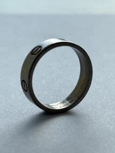 Bague Cartier Love  Homme En Or 18 Carats 750/1000 Taille 64 9,08 Grammes - Bild 1 von 11