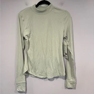 NWT lululemon running mock neck long sleeve size 8 - Picture 1 of 4