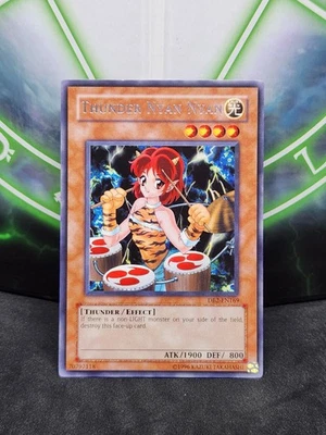 Yugioh Thunder Nyan Nyan DB2-EN169 Rare NM - Image 1 of 2