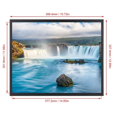 19inch 4:3 Large TFT Non Touch Screen Embedded Metal Industry Monitor SG - Image 1 of 4