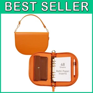 Luna Leather Journal A6 Refillable Binder Set - Picture 1 of 10