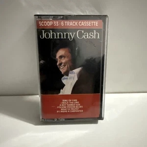 Johnny Cash Cassette Scoop 33 New Sealed Free Uk Postage - Picture 1 of 2