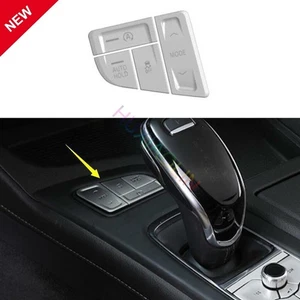 For Cadillac CT5 2020-22 Silver Middle Console Car Multimedia Button Cover 4PCS - Picture 1 of 7
