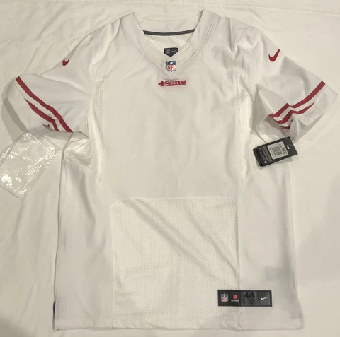 $250 Nike NFL ON Field San Francisco 49ers BLANK Jersey 479705-100 Size 44 Cover