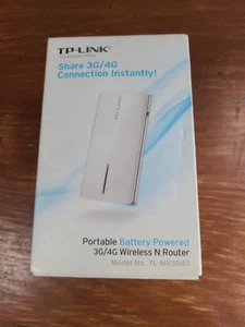 TP-Link Portable Battery Powered 3G/4G wireless N Router TL-MR3040 *Open Box* - Picture 1 of 6