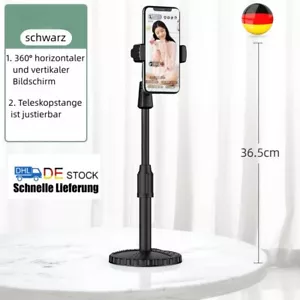 Handyhalterung Handy Tisch Ständer Handyhalter Halterung Schwanenhals Smartphone - Bild 1 von 11