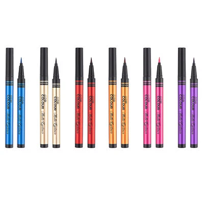 3pcs Set Matte Colorful Liquid Eyeliner Pencil Eye Liner Gel Pens Makeup Tool - Image 1 of 4