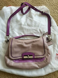 New Coach F23084 Kristen Spectator Leather Crossbody - Picture 1 of 6